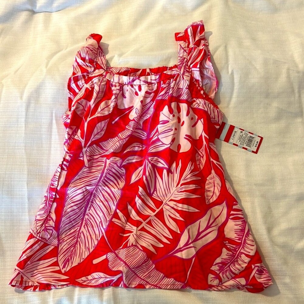NEW Floral summer tank for girls